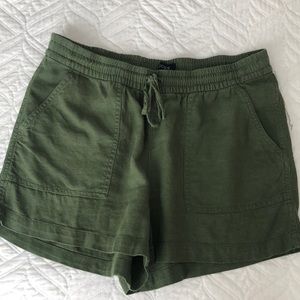Jcrew linen shorts
